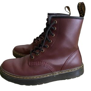 Doc Martens Cherry Red 8 hole. Size 8 Women’s